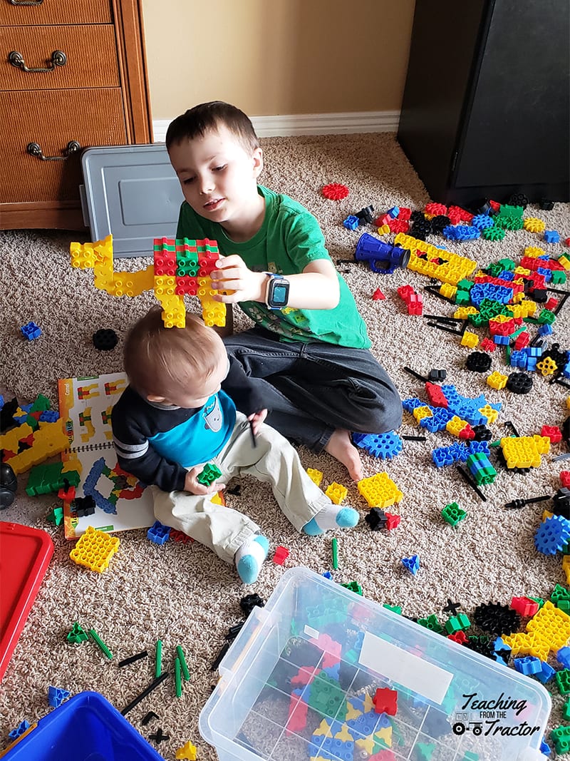 Homeschooling with a Toddler