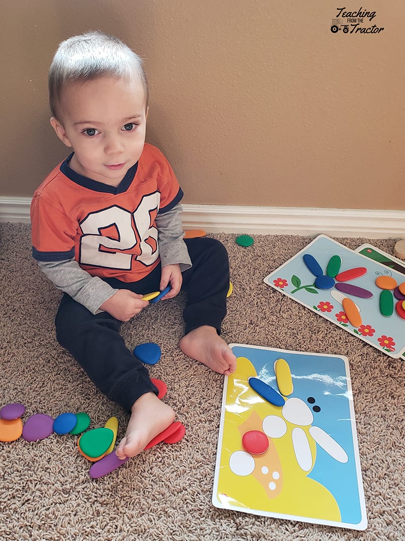 Homeschooling with a toddler