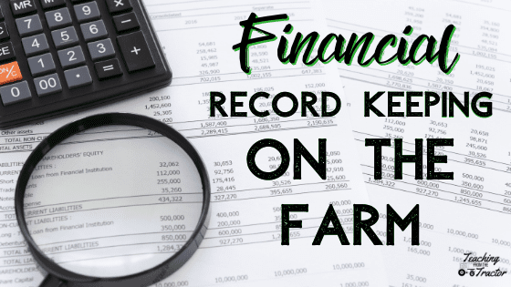 Financial Record Keeping on the Farm